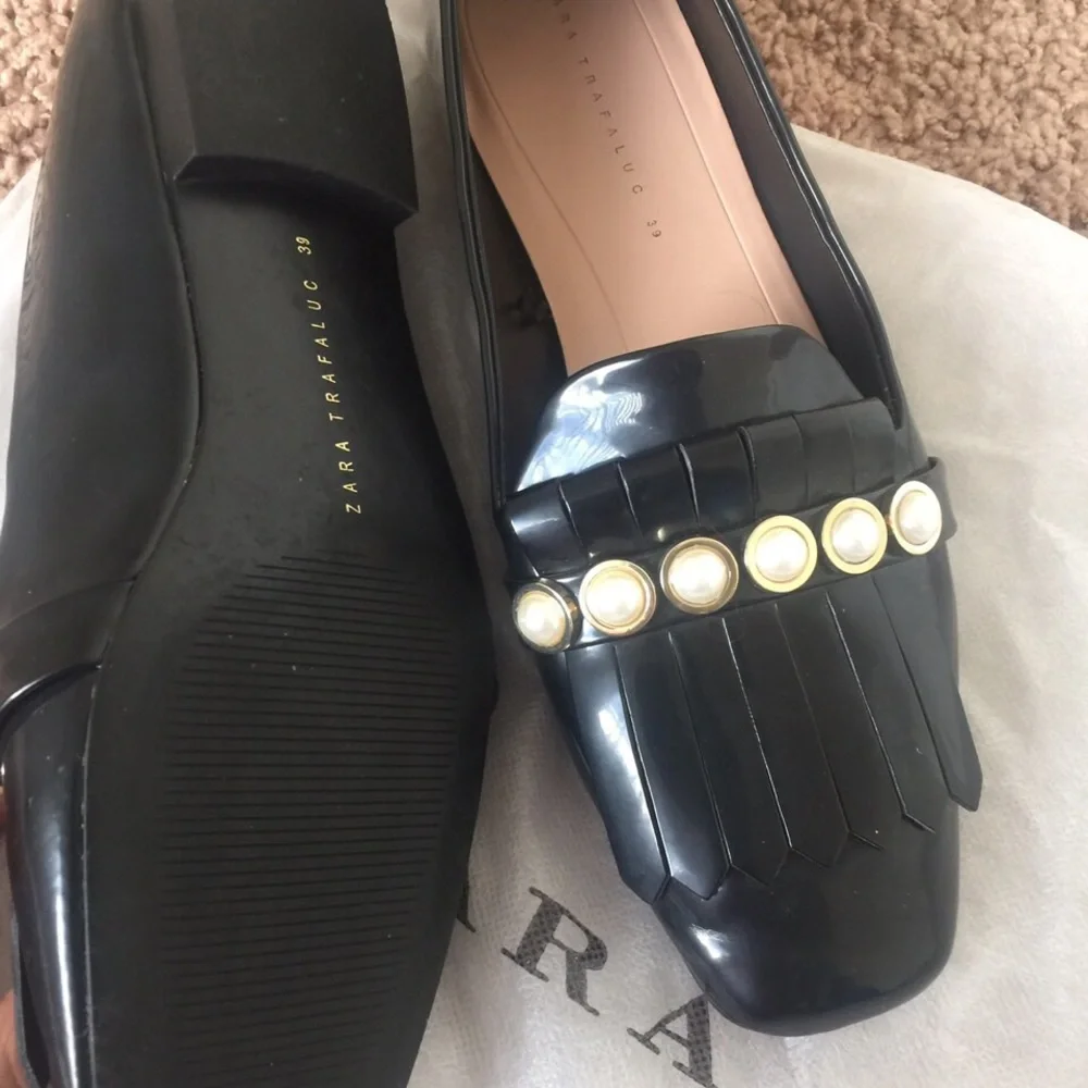 Zara pearl flats - Picture 3 of 9